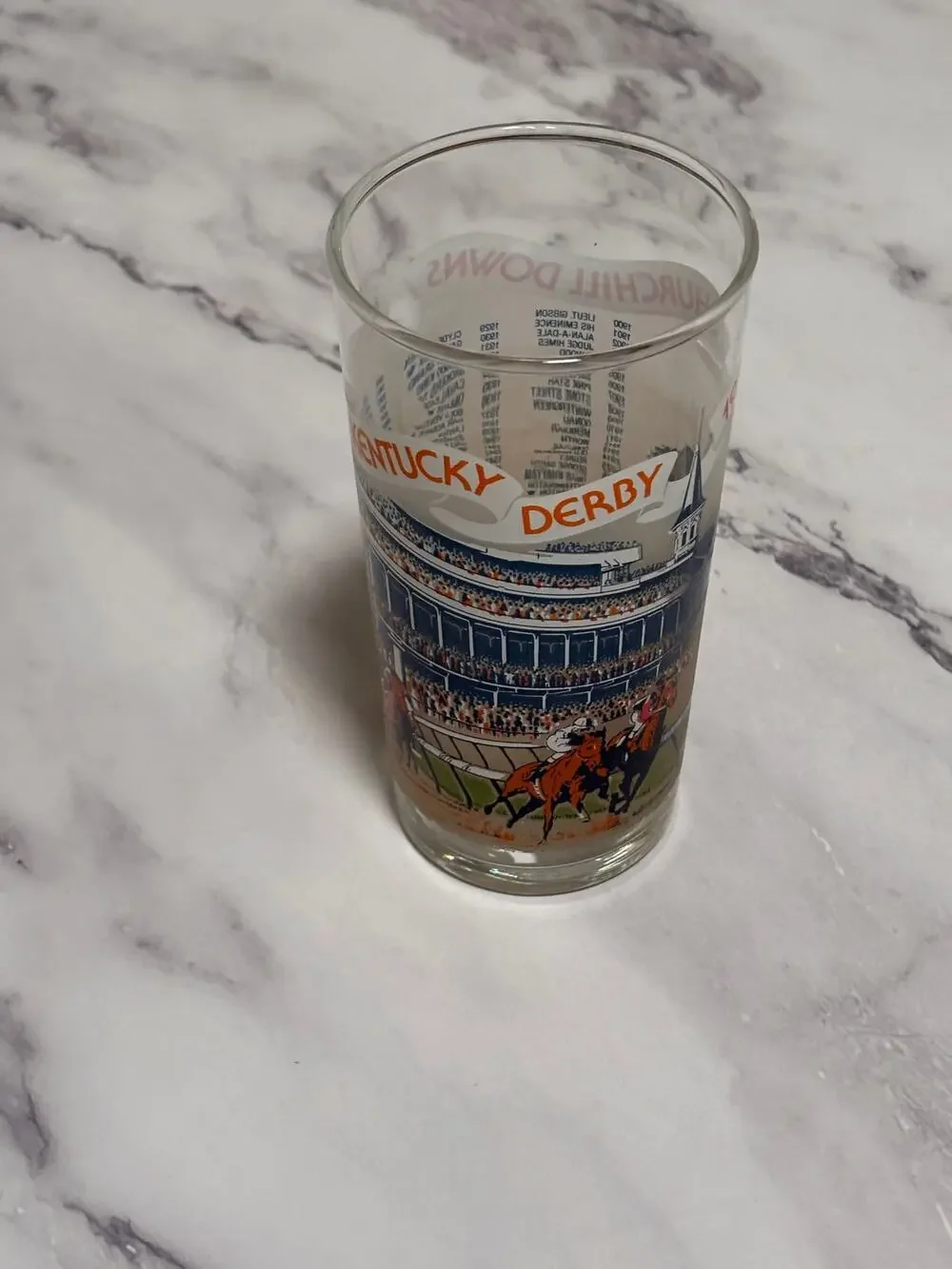 1979 Kentucky Derby Official 105 Churchill Downs Vintage Julep Glass Louisville